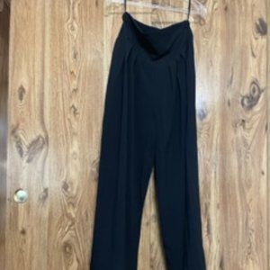 Spiegel Wide Leg Hi-Rise Pleated Dress Pants w/Pockets, Size 8